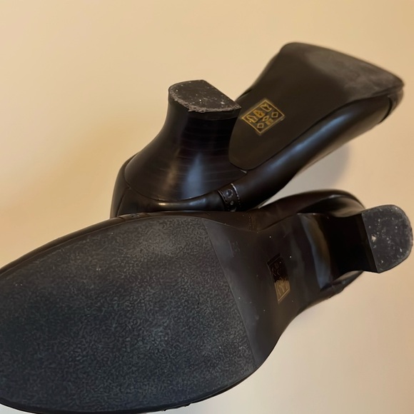 NWT Brown Steampunk Victorian Costume German Ankle Booties Size 7.5 EUR 38 - Picture 6 of 13